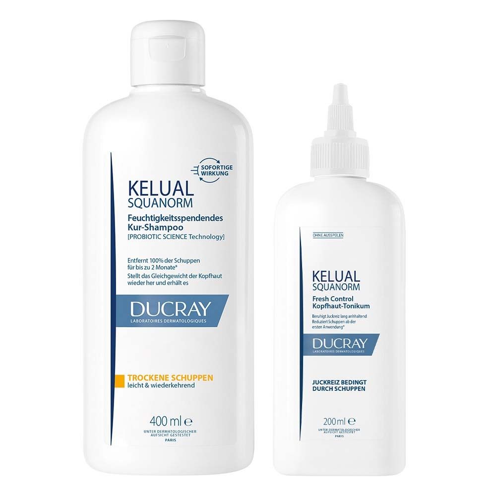 Ducray Kelual Squanorm Anti-Schup.Kopfhaut-Tonikum + Anti-Schuppen 1 St Set