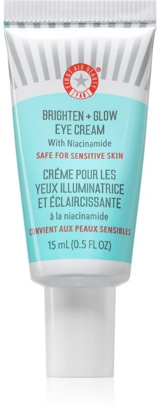 First Aid Beauty Brighten + Glow brightening eye cream with niacinamide 15 ml