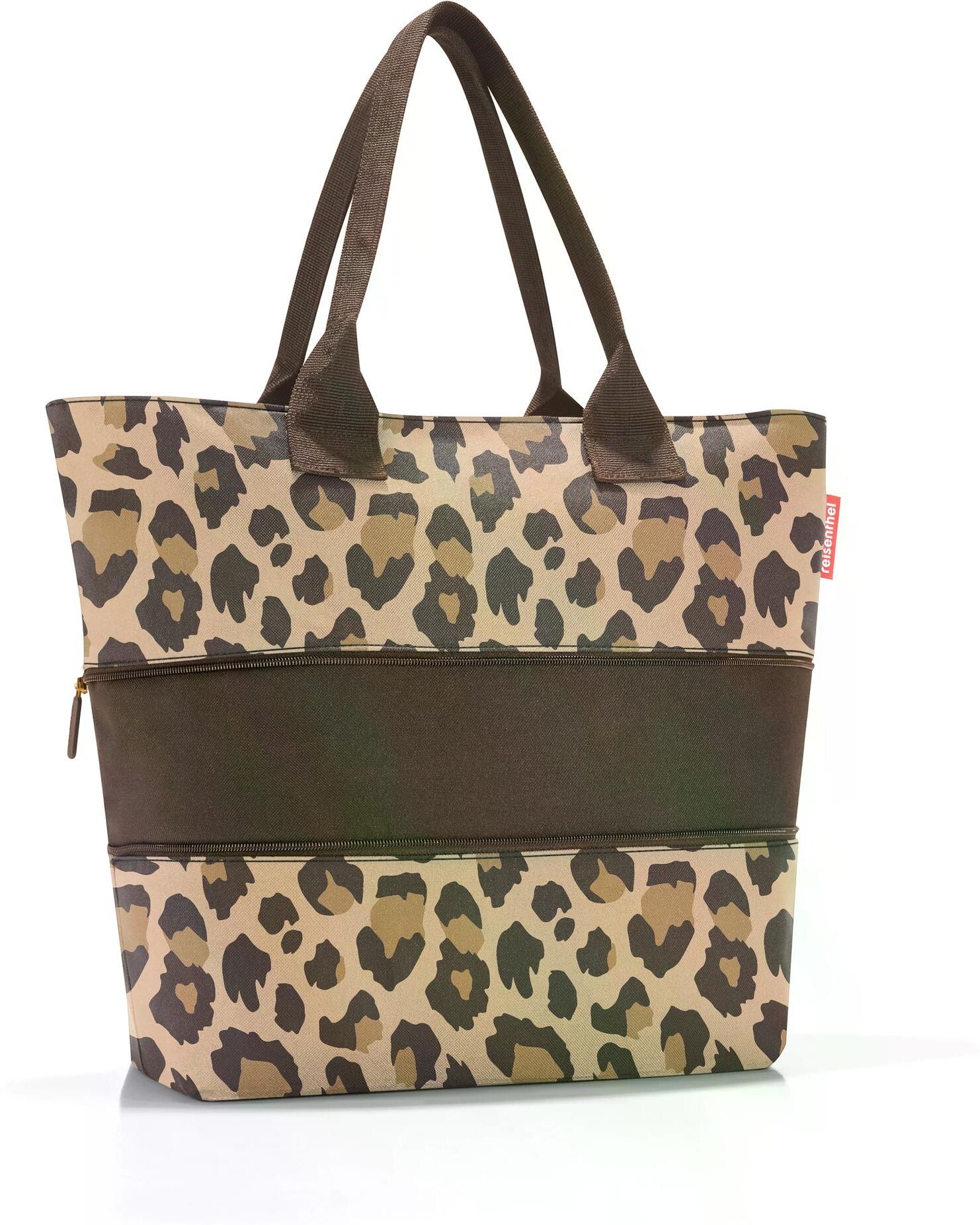 Einkaufsshopper REISENTHEL "Tasche Shopper e1", Damen, braun (marron clair), Polyester, Einkaufskörbe Einkaufsshopper marron clair Einheitsgröße