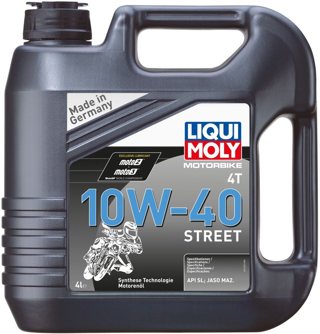 Motoröl LIQUI MOLY 1243 Motorbike 4T STREET 10W40 4L