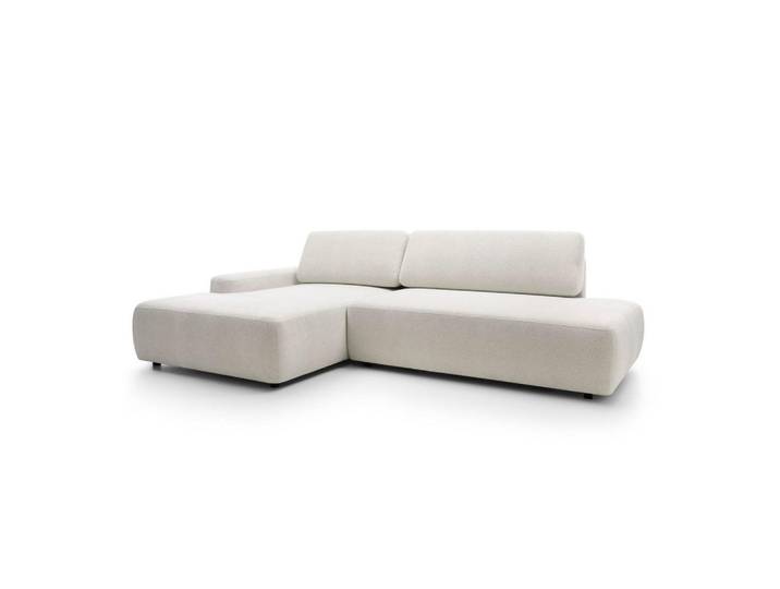 Furnlux Ecksofa Bouli Beige 276x164x82 cm, 276x164 cm, Wohnzimmer, Sofas & Couches, Wohnlandschaften, Ecksofas
