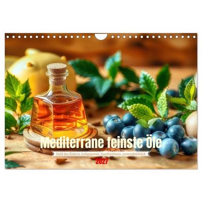 Mediterrane feinste Öle (Wandkalender 2027 DIN A4 quer), CALVENDO Monatskalender