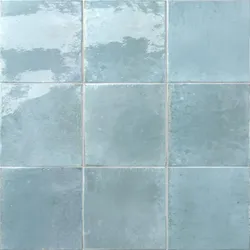 Dune Ceramica Agadir Agua 14.7x14.7 cm Bodenfliese / Wandfliese Glänzend Strukturiert Gloss