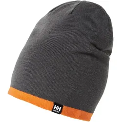 Beanie "MANCHESTER" - dunkelgrau/orange