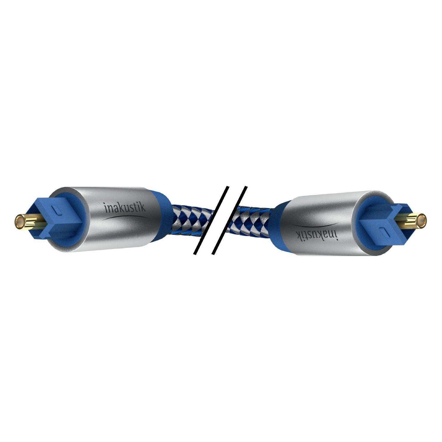 Inakustik Premium Optical Audio-Kabel (3 m, Toslink Kabel) (0041203)