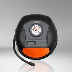 OSRAM Kompressor TYREinflate 200 OTI200 Schnelle Reifenpumpe mit aufwickelbarem Kabel