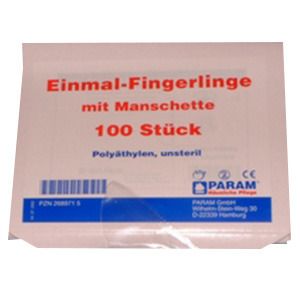 Fingerling Einmal Plastik 100 St