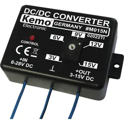 M 015N - Justierbarer Spannungswandler, 3-15 VDC, 1,5A