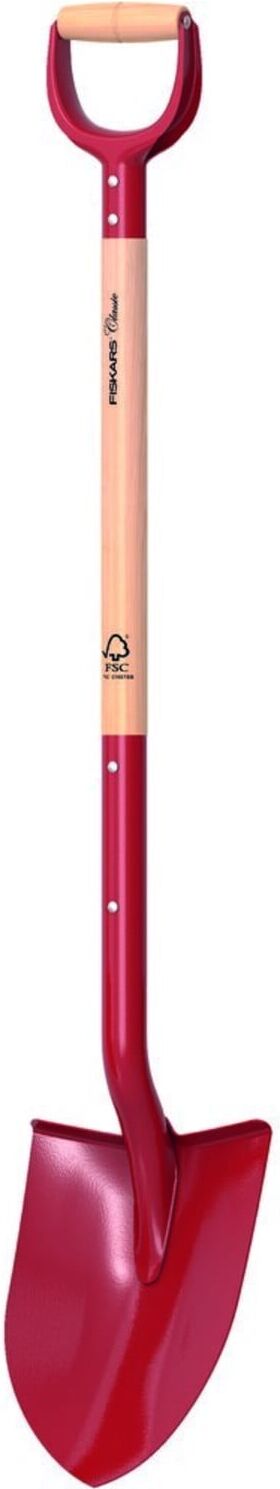 Fiskars Gärtnerspaten CLASSIC mit FSC-Holzstiel (1071927)