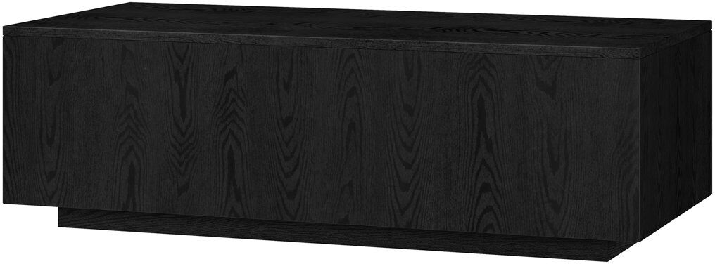 Latitude Run Ferrigno Solid Coffee Table Black Grain