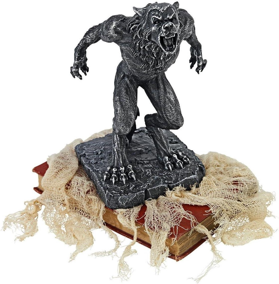 Weerwolf Figuur Mythisch Beeld Antiek Zwart