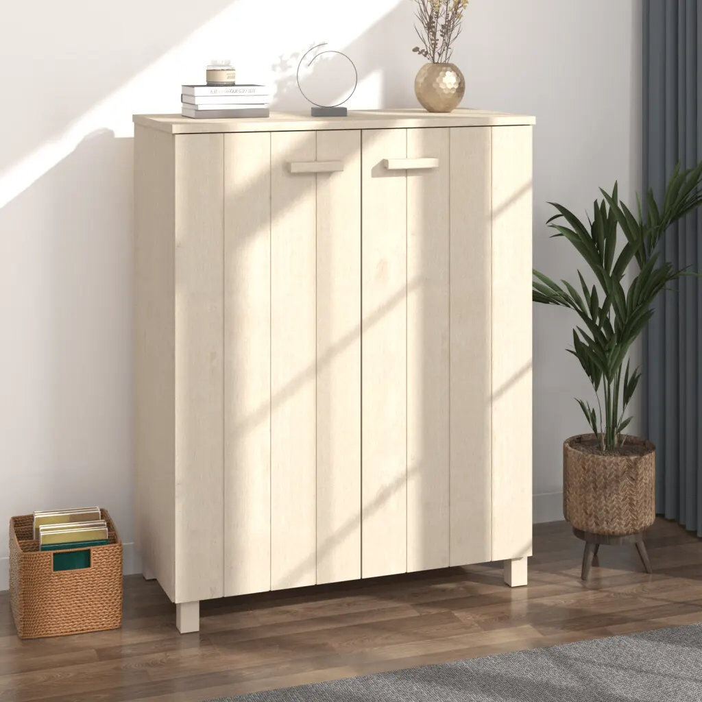 17 Stories Shoe Storage Cabinet Honey Brown