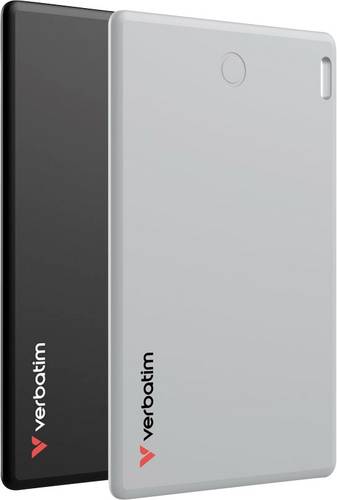 Verbatim My Finder Card 2er-Pack Bluetooth-Tracker Schwarz, Silber