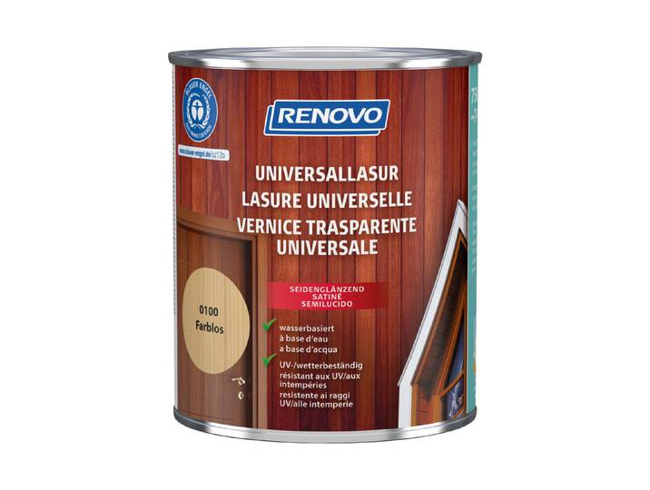 Renovo Universallasur Farblos 0.75 l Seidenglanz