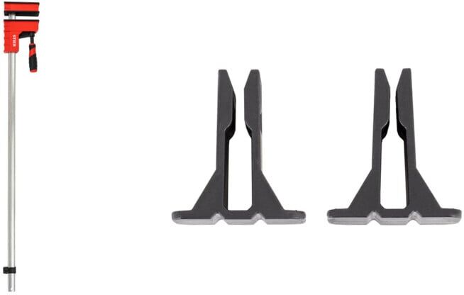 Set STIER Korpuszwinge 1000 mm Spannweite 6000 N + Abstandshalter für...
