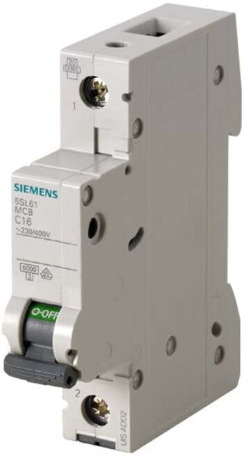 Siemens Indus.Sector Disjoncteur LS C16A 1p 6kA 5SL6116-7 (5SL61167)