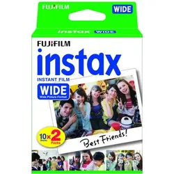 Fujifilm Instax Wide Sofortbildfilm, 20 Aufnahmen