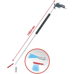 KS TOOLS Druckluft-Ausblaspistole lange Ausführung 3tlg. - 515.1915