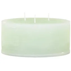 Chic Antique Macon 3-Docht-Stumpenkerze, H7/Ø15 cm, helles verte