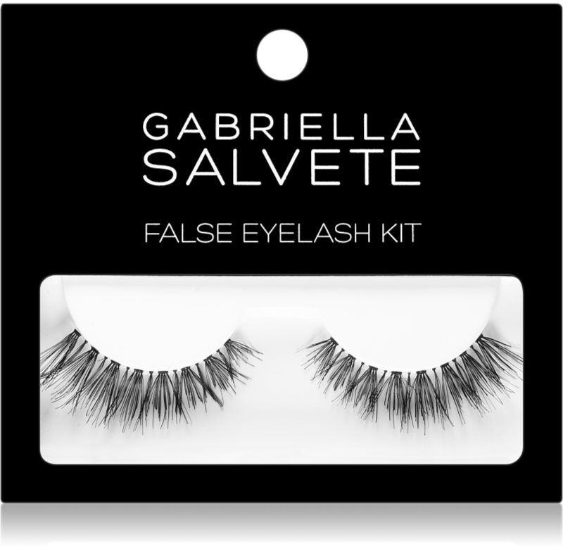 Gabriella Salvete False Eyelash Kit faux-cils avec colle incluse type Basic Black 1 pcs