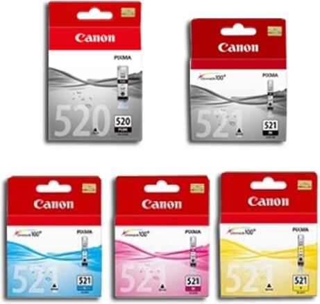 Canon Multipack PGI 520BK + CLI-521 BK\C\M\Y