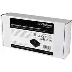 StarTech Fiber Media Converter - Open, Data Converter