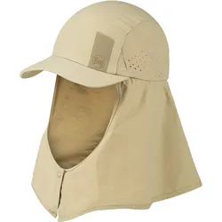 Buff Desert Cap Solid Schildmütze - beige