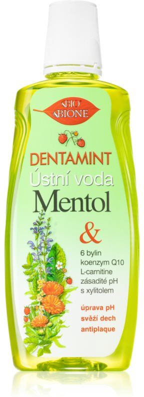 Bione Cosmetics Dentamint Menthol Mouthwash 500 ml