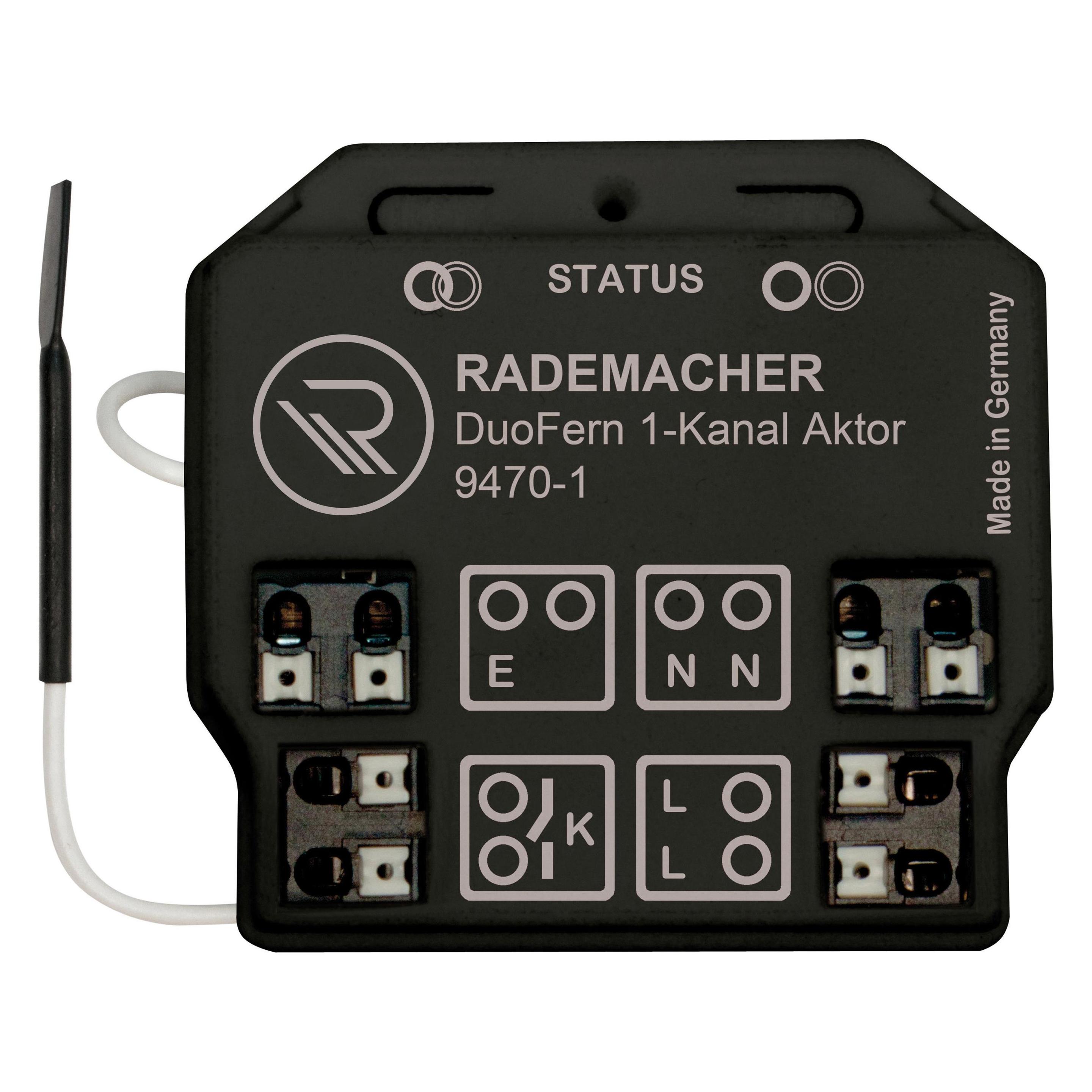 Rademacher DuoFern Universal-Aktor 1-Kanal 9470-1 (Schaltaktor) (35140261)