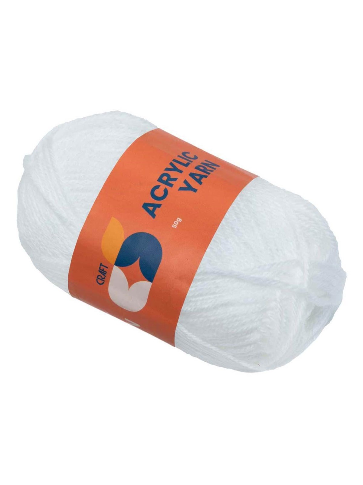 Colorations - Acrylic yarn White 50g