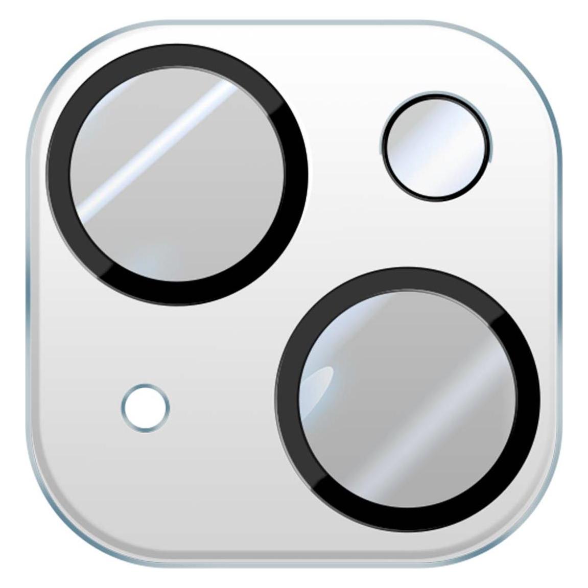 Crong Lens shield protective glass IP 15/15 Plus (1 Stk., Apple iPhone 15) (CRG-LSIP15)