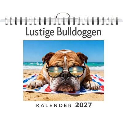 Lustige Bulldoggen