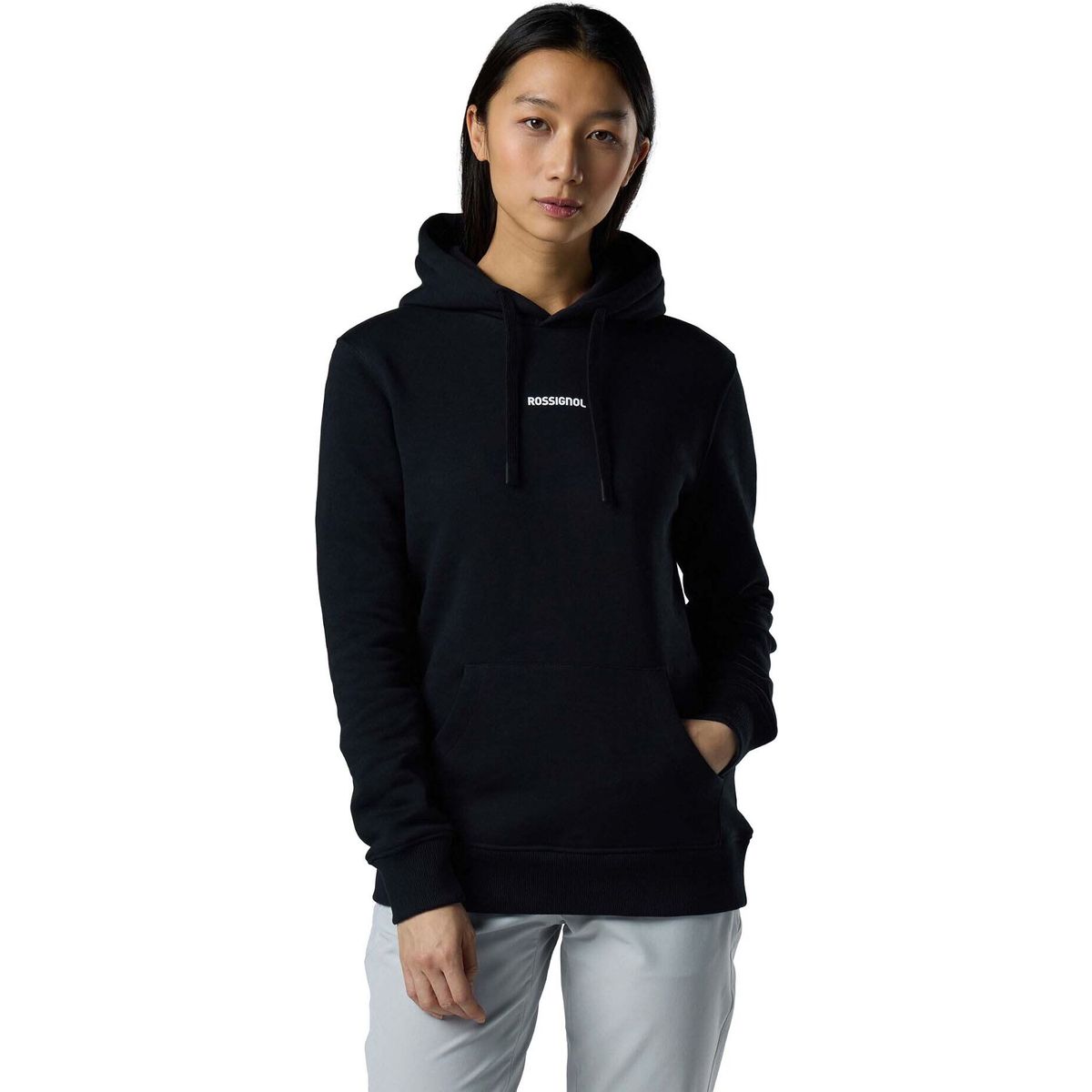 Rossignol W Rossi Hoodie black (200) XL RLPWS02 2000XL