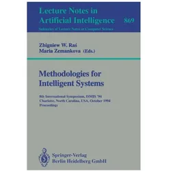 Methodologies for Intelligent Systems, Fachbücher von W Ras, Zbigniew Zemankova
