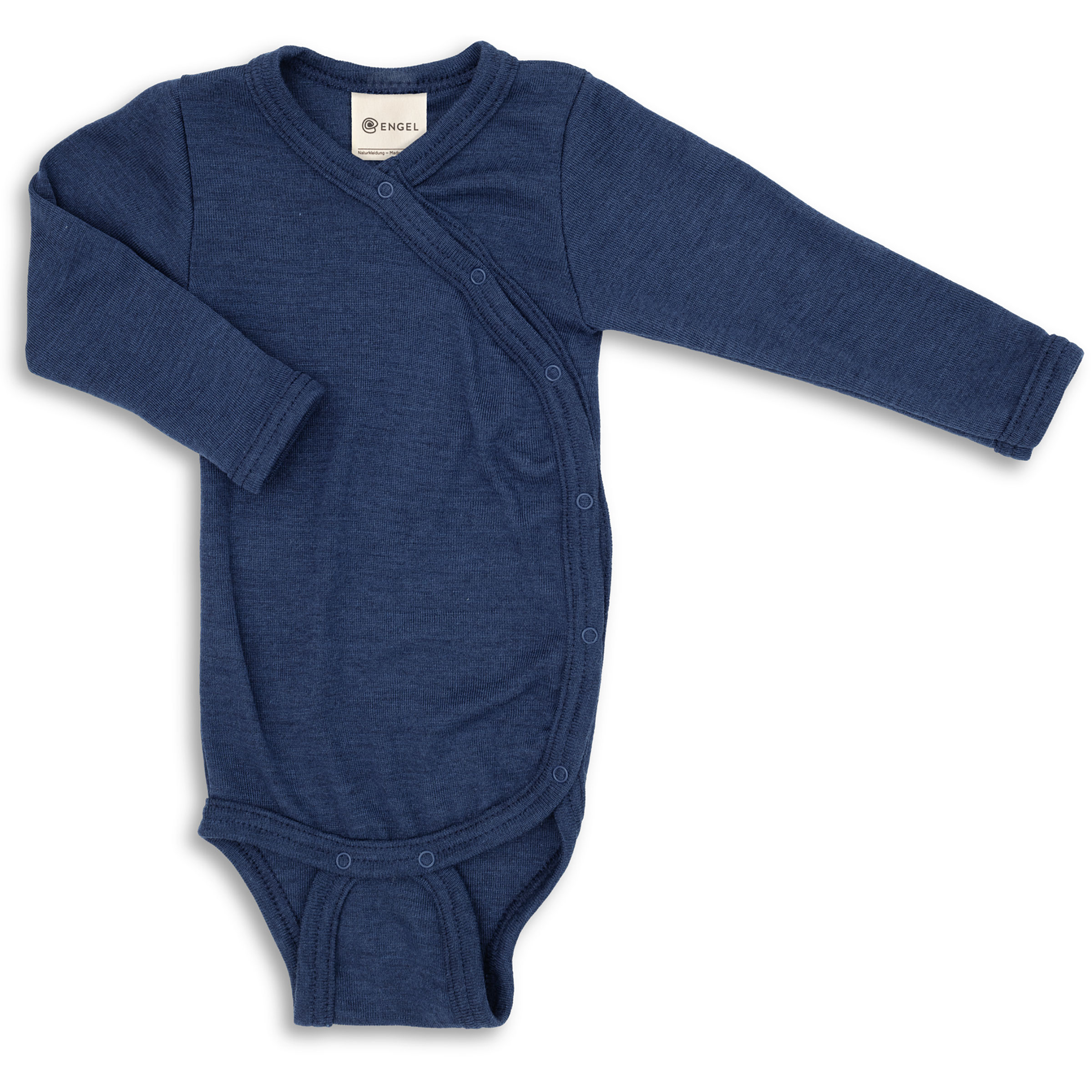 Engel Baby Wickel Overall Kinder Overalls blau Größe 62 Lifestyle Hautfreundlich Merinowolle