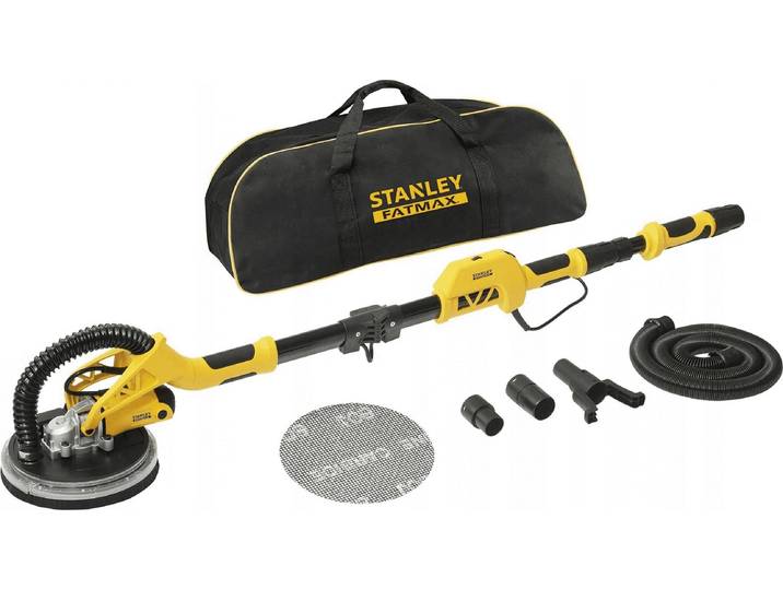 Ponçeuse Télescopique Ø225mm Pour Plaquiste - 750W STANLEY FATMAX - SFMEE500S-QS