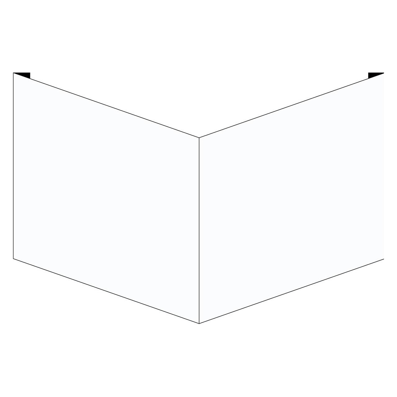 Brady Blank Projecting Signs (V BLANK-253X253-B-455)