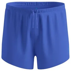 Odlo Herren Zeroweight 3 Inch Split Short blau