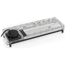 Alphacool AGB Core Distro Plate 360 Links D5/DDC V.2 mit D5 Apex Pumpe, Wasserkühlung Pumpe