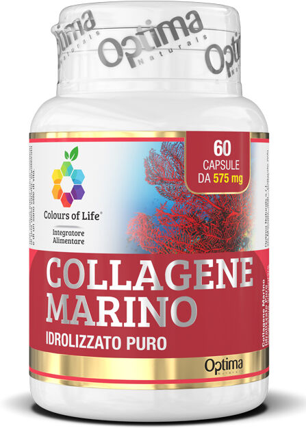 OPTIMA NATURALS Srl Optima Naturals, Collagene Marino, 60 Capsule