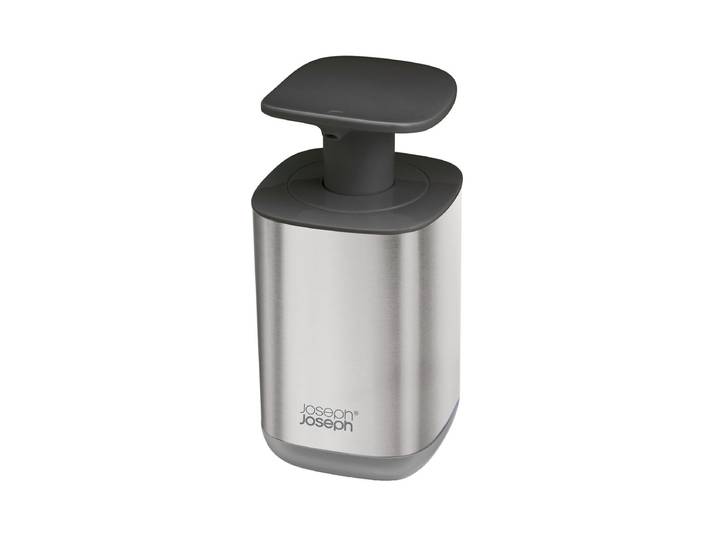 Joseph Joseph Presto Steel Hygienischer Seifenspender Grau
