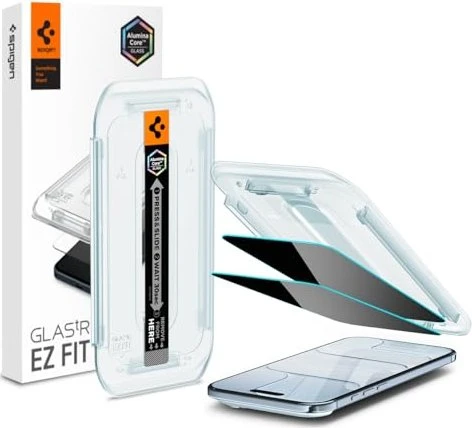 Spigen Glass tR EZ Fit Privacy 2 Pack Transparency iPhone Air, 2 Stk