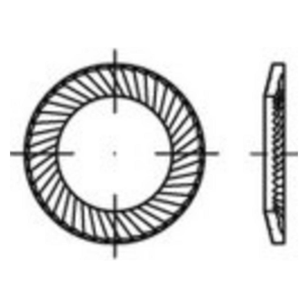 Conrad Components Unterlegscheiben (881200049140000)