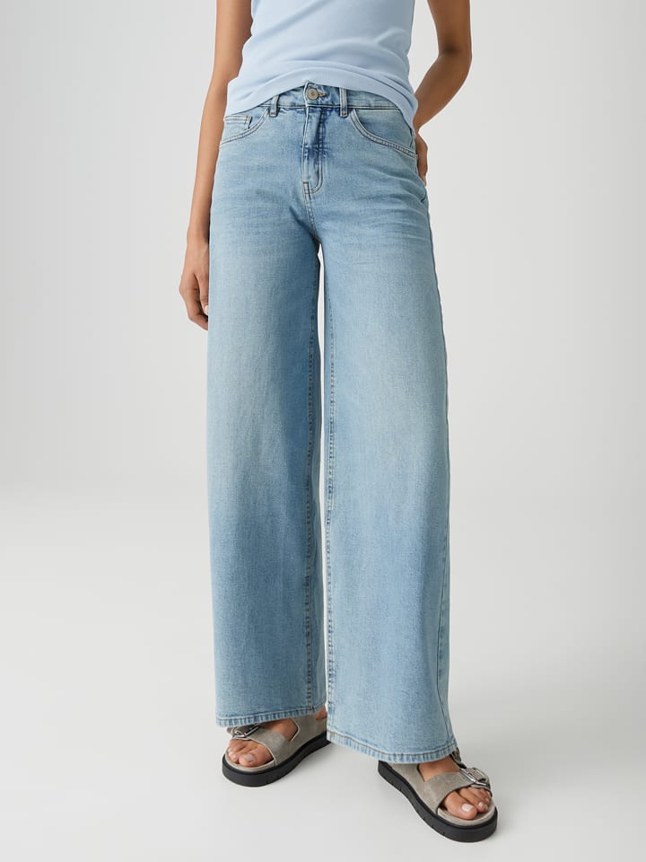 OPUS Jeans - Palazzo fit - in Hellblau - 40/L32