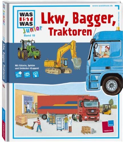 Stefanie Steinhorst - Was ist was junior, Band 24: Lkw, Bagger, Traktoren - Preis vom 13.10.2026 11:25:28 h
