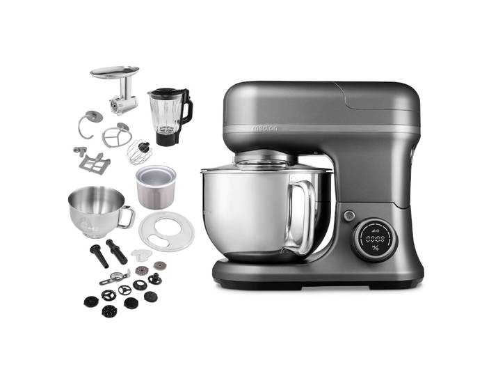 Medion Md18440 Robot De Cuisine 1200 W 5 L Gris