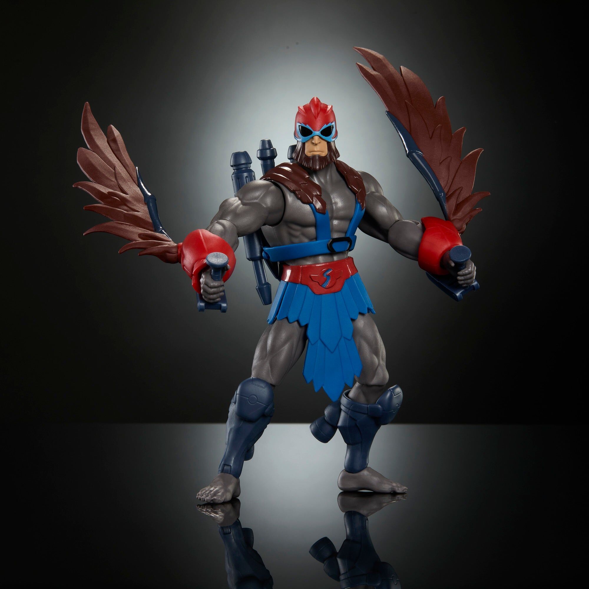 Mattel Masters of the Universe Origins 200X Cartoon Collection Stratos Action Figure - 5.5 in - 16 Points of Articulation
