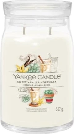 YANKEE CANDLE Signature Glas 2 Dochte Clean Cotton 567 g