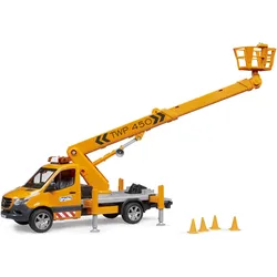 Bruder MB Sprinter Arbeitsbühne mit Light + Sound Modul