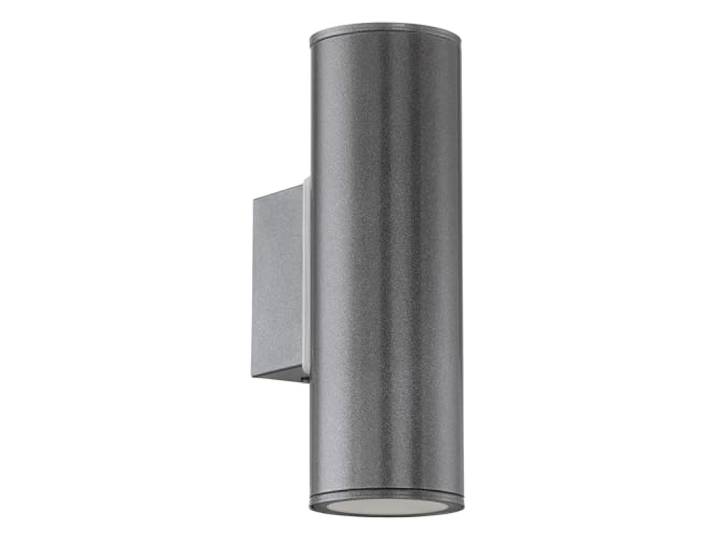 EGLO LED Applique murale extérieure Riga\, luminaire 2 flammes\, applique en acier galvanisé\, couleur : brun antique\, IP44